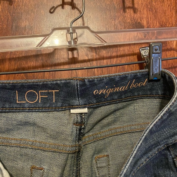 Loft Bootcut Jeans size 6 - Picture 4 of 4